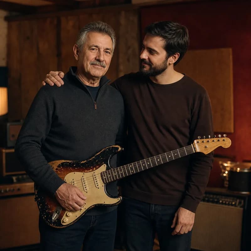 Coperta pentru Dedicatie rock pentru tata